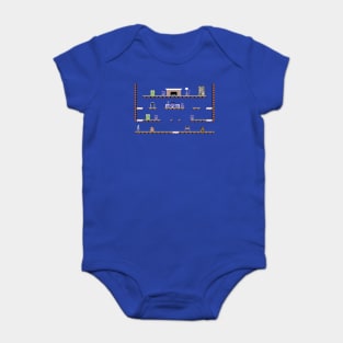 Impossible Mission Commodore 64 Baby Bodysuit